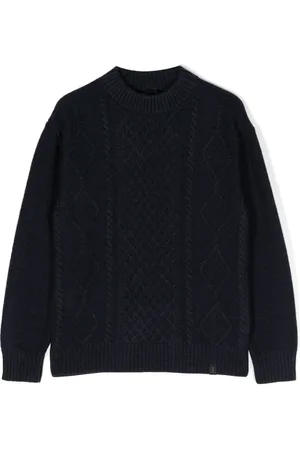FAY Pullover mit Zopfmuster