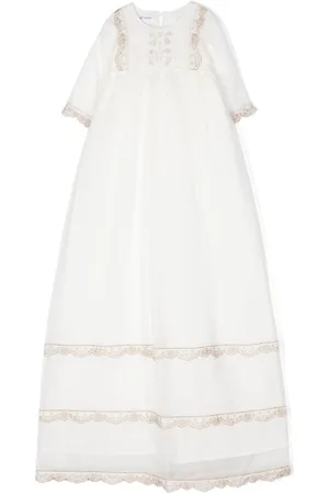 JESURUM BABY Besticktes Valencienne Kleid