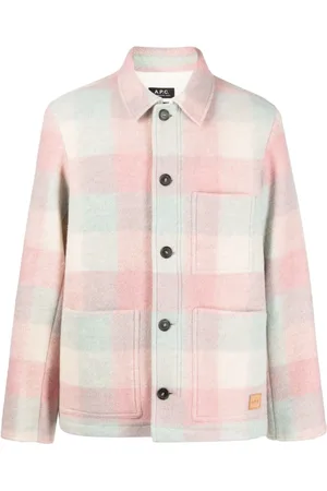 A.P.C. Karierte Hemdjacke