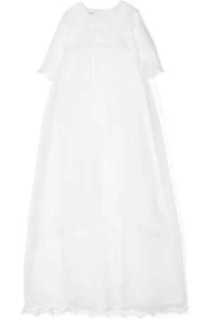 JESURUM BABY Langes Kleid mit Makramee-Detail