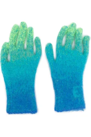 ERL Intarsien-Handschuhe mit Farbvauf