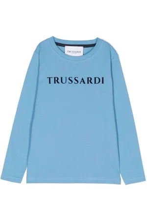 Trussardi Langarmshirt mit Logo-Print