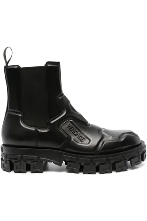 VERSACE Greca Portico Chelsea-Boots