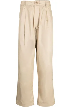 Chocoolate Wide-Leg-Hose mit Bundfalten