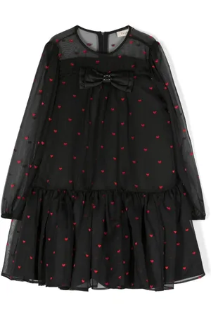 Twin-Set Kleid mit Herzmuster
