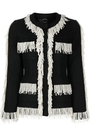 HUISHAN ZHANG Cecil Tweed-Jacke