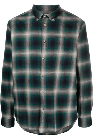 Woolrich Flanellhemd mit Madras-Karo