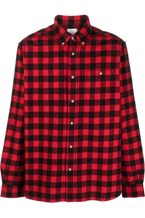 Woolrich Kariertes Traditional Flanellhemd