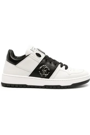 Roberto Cavalli Sneakers mit Mirror Snake-Detail
