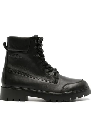 Calvin Klein Stiefel mit Logo-Patch