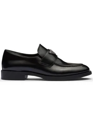 Prada Loafer mit Triangel-Logo