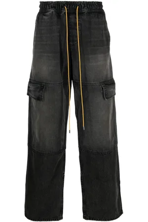 Rhude Plateau Jeans mit Cargo-Taschen