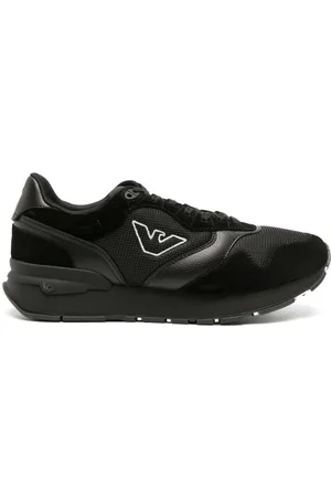 Emporio Armani Sneakers mit Mesh-Einsätzen