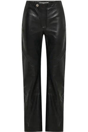 DION LEE Lederhose mit Einsätzen