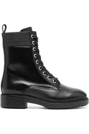Calvin Klein Stiefel mit Logo-Schild