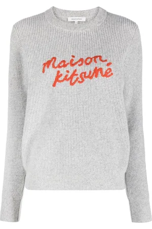 Maison Kitsuné Pullover mit Logo-Stickerei