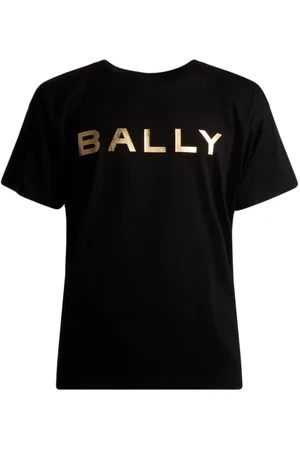 Bally T-Shirt mit Metallic-Logo