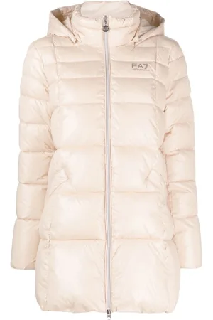 EA7 Kapuzenjacke mit Logo-Print