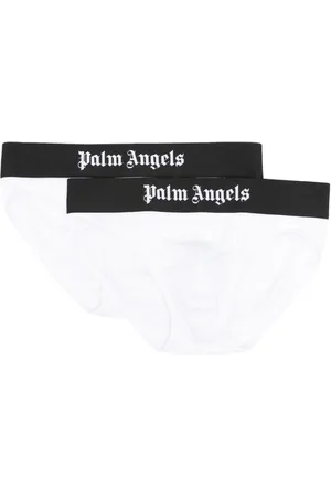 Palm Angels Set aus zwei Slips mit Logo-Print