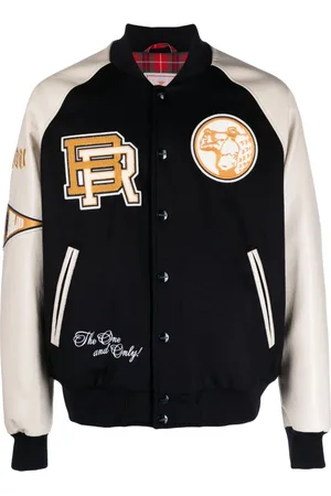 Baracuta Bomberjacke mit Patch-Detail