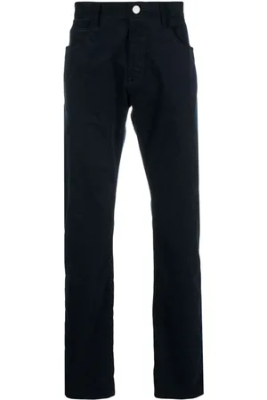 Giorgio Armani Halbhohe Straight-Leg-Jeans