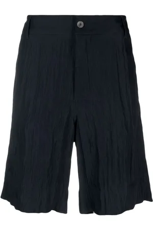 Giorgio Armani Weite Shorts mit Knitteroptik