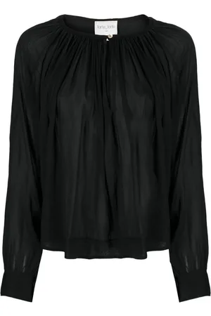 FORTE FORTE Geraffte Bluse