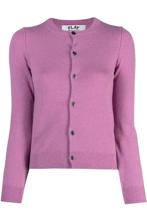 Comme des Garçons Cardigan mit Herz-Patch