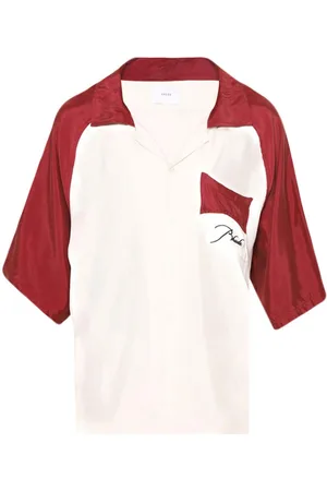 Rhude Hemd mit Logo-Stickerei
