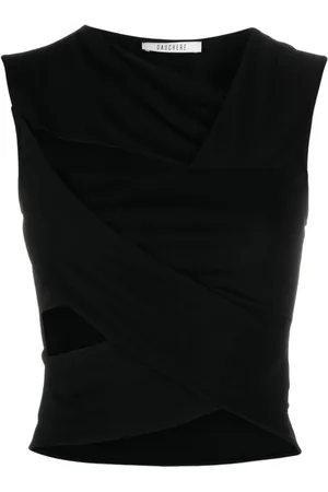 Gauchere Asymmetrisches Cropped-Top
