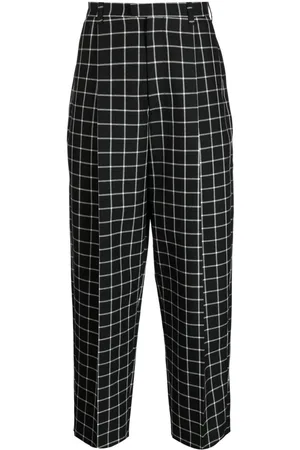 Marni Karierte Tapered-Hose