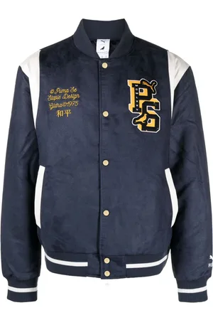 PUMA X Staple Collegejacke mit Logo-Patch