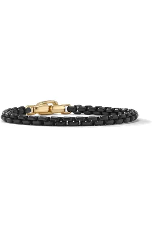 David Yurman 14kt Gelbgold-Venezianer-Kettenarmband 5mm
