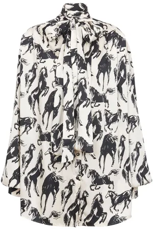 Balmain Hemd mit grafischem Print