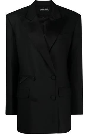DAVID KOMA Doppelreihiger Blazer