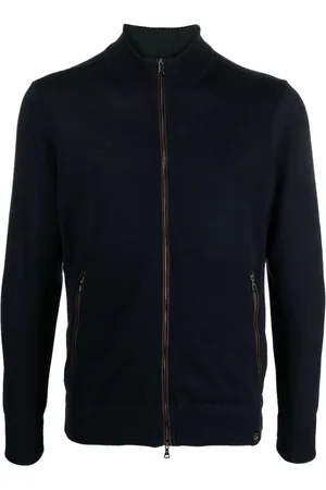 Paul & Shark Cardigan mit Stehkragen