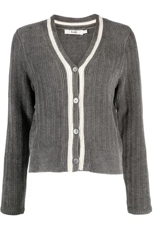B+AB Cardigan mit V-Ausschnitt