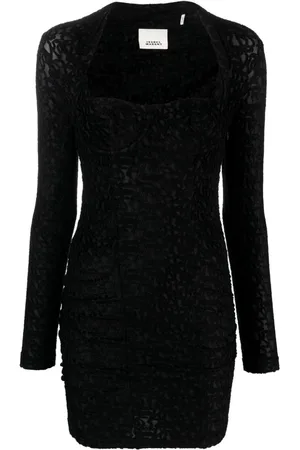 Isabel Marant Dilia Minikleid mit Blumenapplikation