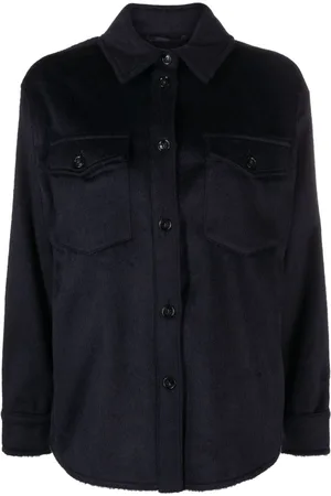 Woolrich Hemdjacke mit gebürstetem Effekt