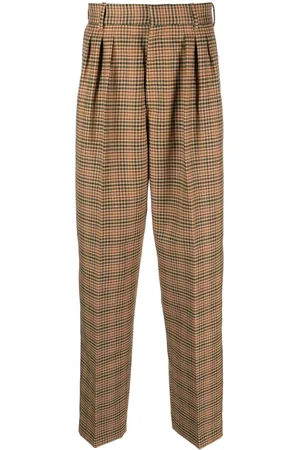 Kenzo Karierte Bundfaltenhose