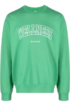 Sporty & Rich Sweatshirt mit Slogan-Print