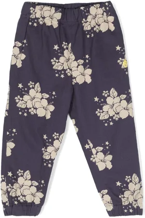 The Animals Observatory Elephant Hose mit Blumen-Print