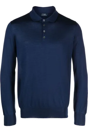 BARBA Gestricktes Poloshirt