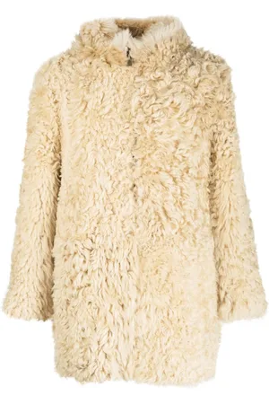 ERL Kapuzenmantel aus Faux Fur