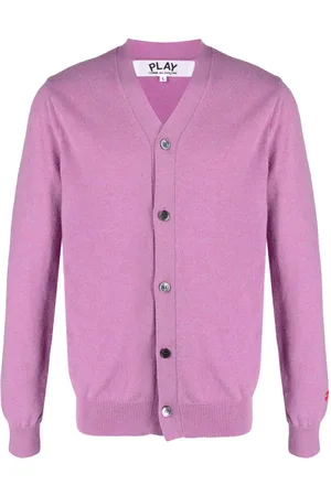 Comme des Garçons Cardigan mit Herz-Patch
