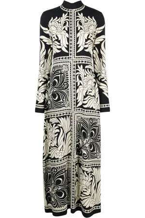 La DoubleJ Halle Maxikleid mit Print