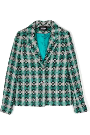 VERSACE Einreihiges Tweed-Sakko