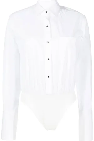 DAVID KOMA Body im Hemdstil