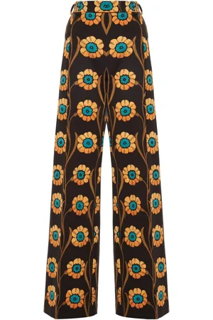 La DoubleJ Hose mit Blumenmuster