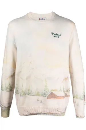 MC2 SAINT BARTH Heron Pullover mit Woodland-Muster